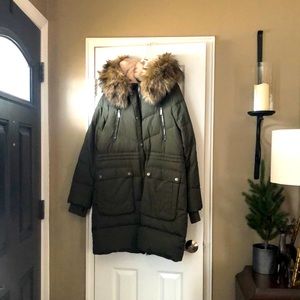 BCBG down jacket